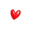 Lindo Estilo Japonés Corazón Rojo Corazón Corazón Corazón Broche con Forma de Corazón Insignia de Dibujos Animados Insignia Botón Pin Accesorios para Zapatos de Estudiante para Mujer Bolsos