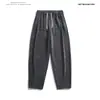 Otoño 2025 Nuevos Pantalones Casuales para Hombre Estilo Old Money Pantalones Scimitar Sueltos Talla Grande Pantalones de Chándal Deportivos Talla Grande Pantalones Largos para Hombre
