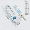 Nueva caja de distribución de cerradura plana AB402/nueva AB403, caja de distribución de cerradura de puerta de gabinete, caja de comunicación, cerradura de base, cerradura de equipo