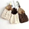 Chaleco de Borrego Estilizado para Otoño e Invierno de 1 a 3 Años Chaleco para Bebés Niños y Niñas Chaleco Infantil Grueso Lindo