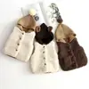 Chaleco de Lana de Cordero para Bebé Estiloso Otoño e Invierno 1-3 Años Chaleco Infantil para Niños y Niñas Engrosado Lindo Chaleco para Niños