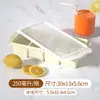 Bandeja de Hielo Grande de Silicona Transfronteriza Molde de Cubitos de Hielo de Grado Alimenticio Molde de Bola de Hielo de Desmoldeo Fácil Congelación Rápida Molde para Hacer Hielo Casero