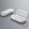 Caixa de Armazenamento de Ponta de Caneta Modificada para Apple Ponta de Reposição Applepencil Silicone Anti-Queda Caixa de Armazenamento Transparente