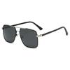 Gafas de sol de metal transfronterizas para hombre, gafas de sol polarizadas para conducir, pescar, gafas de sol para piloto, gafas de sol anti-ultravioleta, luz intensa