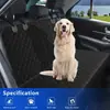 Alfombrilla para Perro de Coche, Alfombrilla para Asiento Trasero de Mascota, Alfombrilla de Doble Propósito para Asiento Trasero de Coche para Mascotas, Alfombrilla de Viaje para Mascotas de Perros Pequeños