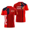 Camiseta de Carreras Secado Rápido Verano Deportes al Aire Libre y Ocio Traje de Carreras F1 Camiseta de Cuello Redondo Manga Corta Traje de Ciclismo Personalización