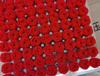 Cabeça de flor de sabão rosa de três camadas sem base caixa de presente de flor de sabão DIY presente de 38 dias atacado