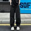 Pantalones Largos Casuales Rectos Alta Calidad Moda Retro Nuevo Diseño Ropa de Hombre Plisados Versátiles Color Sólido Temporada de Primavera Otoño En Stock