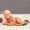 Douyin Sabedoria Sandi Zen Pequeno Monge Ornamentos Acessórios Interiores de Carro Artesanato em Resina Presentes de Feriado Atacado