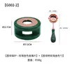 Horno Fundidor de Sellos de Cera en Colores Macaron, Herramienta Fundidora de Sello de Cera de Madera, Horno para Derretir Cera, Gránulos de Cera y Accesorios Relacionados