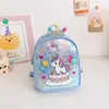 2026 Nova Bolsa Infantil Desenho Animado Fofa Mochila Escolar de Jardim de Infância Mochila Pônei Arco-Íris para Meninos e Meninas Mochila Pequena Casual