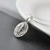 Pabellón Nafu Joyería de Plata al por Mayor Hecho a Mano Vintage Colgante de Plata Dios Elefante Collar Colgante de Plata de Ley 925