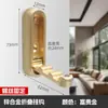 Gancho de Ropa Plegable Minimalista Moderno Gancho de Almacenamiento de Aleación de Zinc para Ropa, Sombreros, Zapatos y Bolsos Gancho de Ferretería para Muebles Manija Oculta