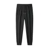 Pantalones de Running Ligeros y Transpirables de Verano para Hombre, Seda de Hielo, Talla Grande, Estilo Jogger, Pantalones Largos Casuales para Exteriores, Pierna Recta, Secado Rápido
