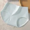 Algodón Puro de Xinjiang Entrepierna Extendida Antibacteriana Modelo Nuevo 2026 Algodón Puro Cintura Media Sin Costuras Ropa Interior Femenina de Algodón Puro