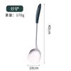 Juego de utensilios de cocina de acero inoxidable 304 para el hogar, espátula para saltear, colador, pala para freír, verde dorado, suministros de cocina al por mayor