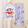Pijamas para niños del sudeste asiático Conjuntos de ropa para niños Primavera y otoño Pantalones de manga larga Pijamas para bebés niños y niñas Conjuntos de ropa para el hogar