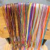 Corea del Sur Trenza de Pelo Cuerda de Color Trenza Oculta Cuerda de Pelo Trenzado Sucio de Siete Colores Serie Mori Cinta para Niños Tocado Cuerda Cinta