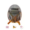 Mini Kalimba Popular Transfronteriza Piano de Pulgar 8 Notas Llavero de Celebridad de Internet Piano de Dedo Suministro Directo de Fábrica
