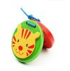 Reloj despertador de piano de ocho tonos con cuentas pequeñas de cuerda para niños tocando el piano traje juguete de madera bebé educación temprana rompecabezas bloques de construcción envío gratis