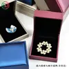 Caixa de Presente com Insígnia em Couro PU, Caixa de Armazenamento para Medalhas e Medalhas Comemorativas, Caixa de Presente para Embalagem de Joias com Broche, Caixa de Joias com Impressão de Logotipo Disponível