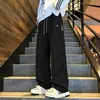 Dopamine Pantalones de Corte Curvo Soft Shell a Prueba de Tres Elementos para Exteriores Temporada de Otoño Otoño Otoño Marca de Moda Pantalones Largos Deportivos Casuales de Pierna Ancha Elásticos