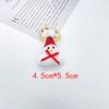 Accesorios de decoración de cabeza de animal de peluche navideño Accesorios de muñeco de elfo de dibujos animados navideño Papá Noel muñeco de nieve