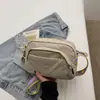 Bolsa de tela simple para mujer 2026 transfronteriza, bolsa de hombro cruzada ligera casual para el día a día, bolsa portátil para teléfono de viaje