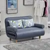 Sofá-cama dobrável, de dupla finalidade, multifuncional, adequado para ocupação individual ou dupla, ideal para apartamentos pequenos ou imóveis de aluguel, couro resistente a arranhões de gato, oferta especial, design moderno