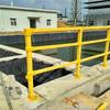 Guarda-corpo de PRFV atacado de fábrica guarda-corpo de isolamento de segurança para passarela de fábrica guarda-corpo de isolamento guarda-corpo para piscina de esgoto ao ar livre