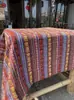 Telas de Estilo Étnico de Yunnan, Cortinas de Estilo Étnico de Lijiang, Manteles Decorativos, Telas de Lino, Fundas para Sofás y Cojines Decorativos