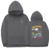 Sudadera Nueva para Hombre 2025 Colaboración Jack Sudaderas Moda Tendencia Sudadera con Capucha Top Juvenil