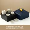 XYT Juego de Té Kung Fu Portátil para Viaje al Aire Libre, Juego Pequeño, Hogar, Bandeja de Té Simple, Tetera, Taza de Té, Juego de Té Personalizado