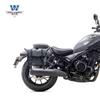 Coche muscle Wolf adecuado para bolsa lateral Black Warrior CM550 embalaje lateral bolsa para casco medio casco casco integral con marco de liberación rápida modificación