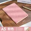 Set de Logotipo de Cuaderno de Piel de Oveja Personalizado A5 Simple Engrosado Bloc de Notas para Estudiantes Bloc de Notas para Oficina de Negocios