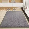 Tapete de entrada moderno minimalista de sisal sintético, tapete de sala de estar de área grande com cobertura total, uso doméstico, pode ser cortado no tamanho, tapete de entrada