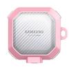 Funda Protectora Transparente de Fibra de Carbono para Auriculares Bluetooth Samsung Galaxybuds4/Buds4Pro, Estuche Suave