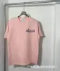 Novedades de Verano Serie Casa Unisex Casual Holgado Camisetas de Manga Corta Estilo Americano en Stock Venta al por Mayor Casual Transfronterizo