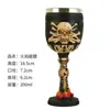 Copa de Vino Personalizada Creativa de Aspecto Antiguo con Calavera Copa con Cabeza de Fantasma Vaso de Acero Inoxidable para Whisky Copa de Vino Tinto Bar