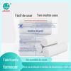 Atadura de Gaze, Curativo Descartável para Feridas, Folha de Curativo Fixo, Rolo de Gaze de Algodão Absorvente, Kit Médico de Primeiros Socorros