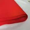 Tela Blanca de Poliéster Puro Tela Roja Tela Hecha a Mano DIY Tela Cepillada Tela Roja y Blanca Tela para Eventos Felices Tela de Bufanda Roja
