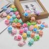Chegada Nova Lantejoulas Luminosas Coleção Tartaruga DIY Adesivo de Creme Corrente para Celular Brincos Pingente Pequeno Acessórios de Joias Acrílicos