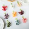 Simulación de flor de trompeta, guirnalda de flores de jazmín, accesorios para coronas hechas a mano, horquillas para el pelo, tocados, arreglos florales, flores para bodas, pared.