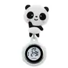 Reloj de Enfermera Reloj de Pecho Digital Electrónico Elástico Lindo Clip Reloj para Colgar Reloj de Bolsillo Reloj Elástico para Mujer