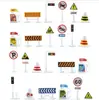 Luz de semáforo barreira de estrada luz decoração de bolo decoração indicador de fogo decoração de bolo plug-in decoração de mesa de sobremesas