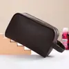 Bolsa de Cosméticos para Hombre con Patrón de Lichi de PU, Bolso Multifuncional Impermeable para Artículos de Tocador, Bolsa de Almacenamiento para Viaje, Disponible en Stock Transfronterizo