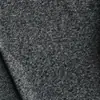 Tela de Lana de Color Mixto Gris y Blanco Tela para Ropa Tejida Otoño e Invierno Cálido y Cómodo Abrigo Tela de Lana Hecho a Mano DIY