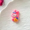 Planeta Espacial de Dibujos Animados Perro de Orejas Grandes Accesorios de Resina Pegamento de Crema DIY Funda para Teléfono Móvil Pinza para el Cabello Parche para Agujero de Zapato