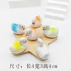 Cerámica Creativa Mini Pequeños Adornos Portapalillos de Cerámica Nuevas Artesanías de Cerámica Soporte de Palillos de Pájaro Joyería de Mesa de Comedor