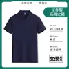 Camiseta de Seda de Hielo para Hombre Evento Corporativo Publicidad Cultural Camisa Polo Decoración Tienda 4S Fábrica Bordada Ropa de Trabajo Verano